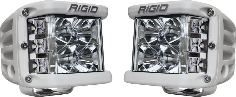 Rigid Industries D-Ss - Flood - Set Of 2 - White Housing 1