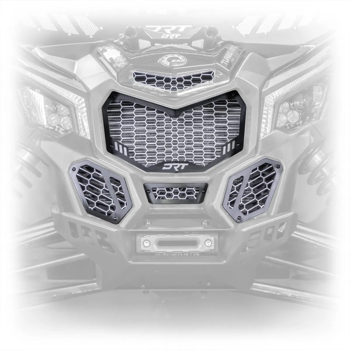 Can Am X3 V2 Front Grill Kit (5-Piece) 2