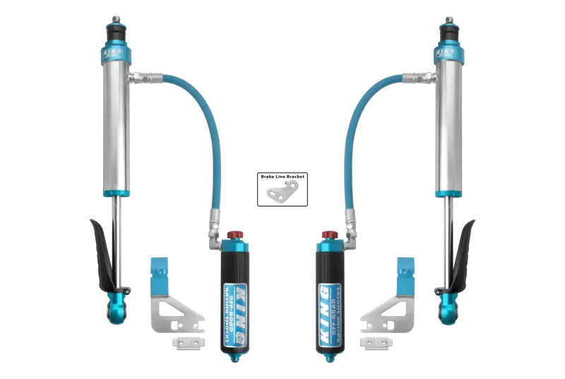 King Shocks 2022+ Toyota Tundra Rear 2.5 Dia Remote Reservoir Coilover & Adjuster (Pair) 1