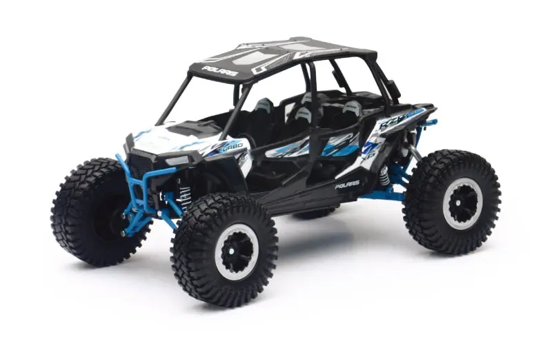 New Ray Toys Polaris Rzr Xp4 Rock Crawler (White Lightning)/ Scale - 1:18 1