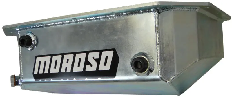 Moroso Acura/Honda K Series (Notched) Road Race Baffled Wet Sump Extra Capacity 5.5In Steel Oil Pan 1