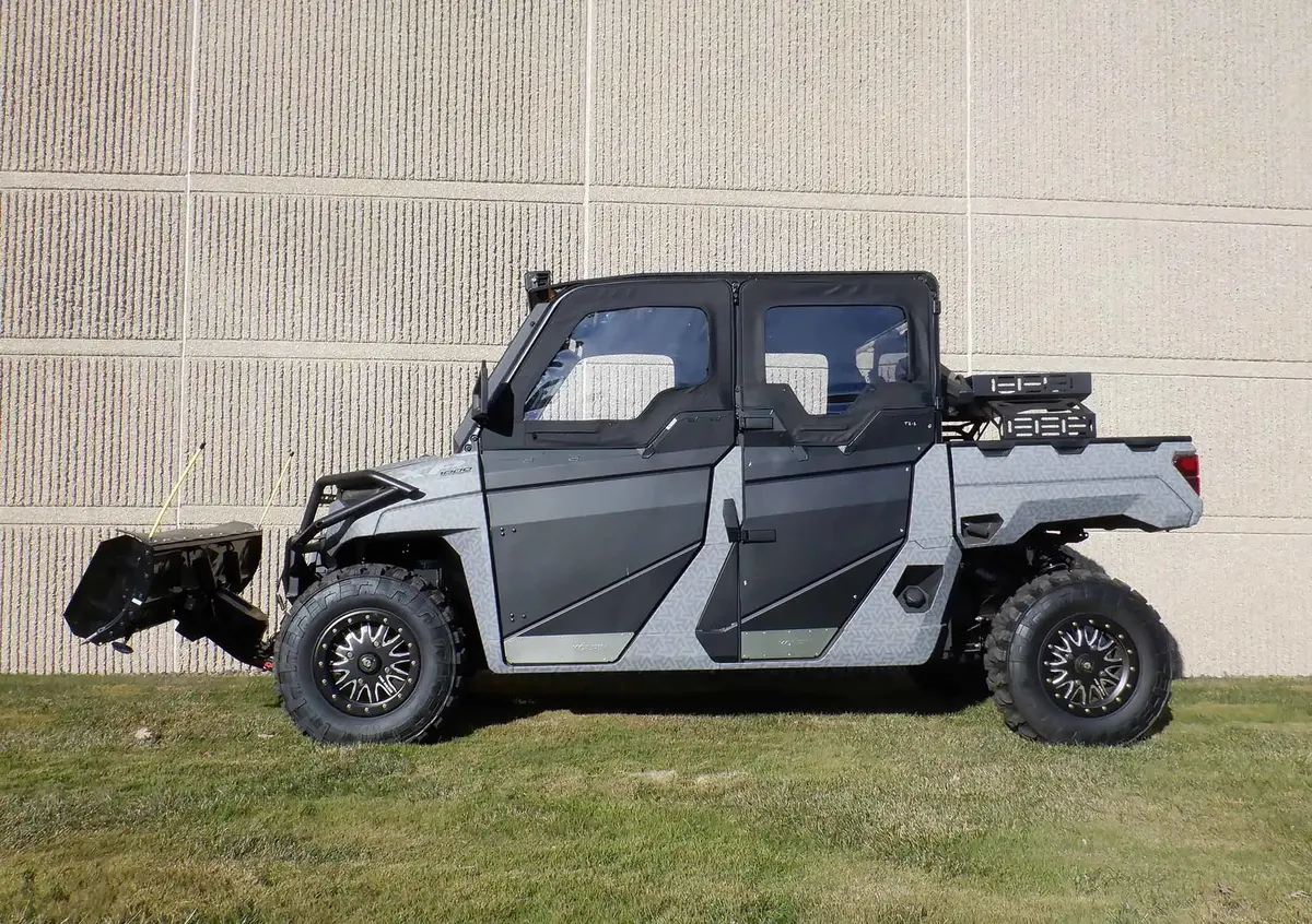 Polaris Ranger 1000 / Xp 1000 Rear Crew Upper Soft Doors 1