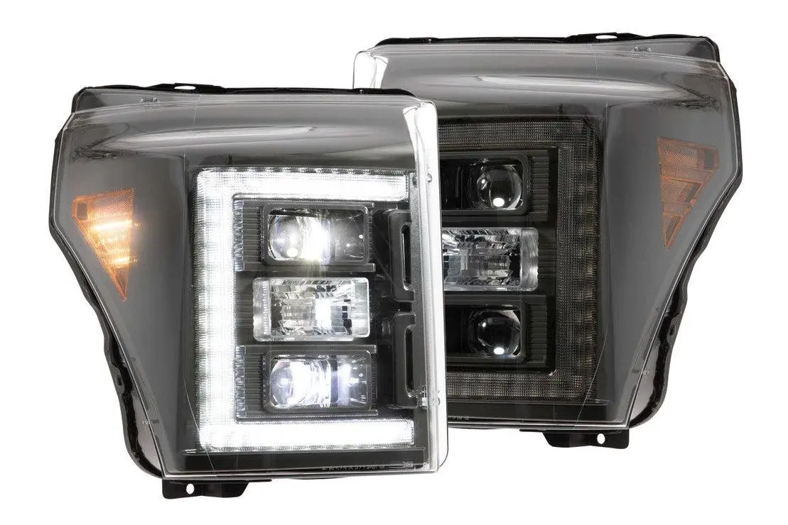 Morimoto Ford Super Duty (11-16): Xb Hybrid Led Headlights 1