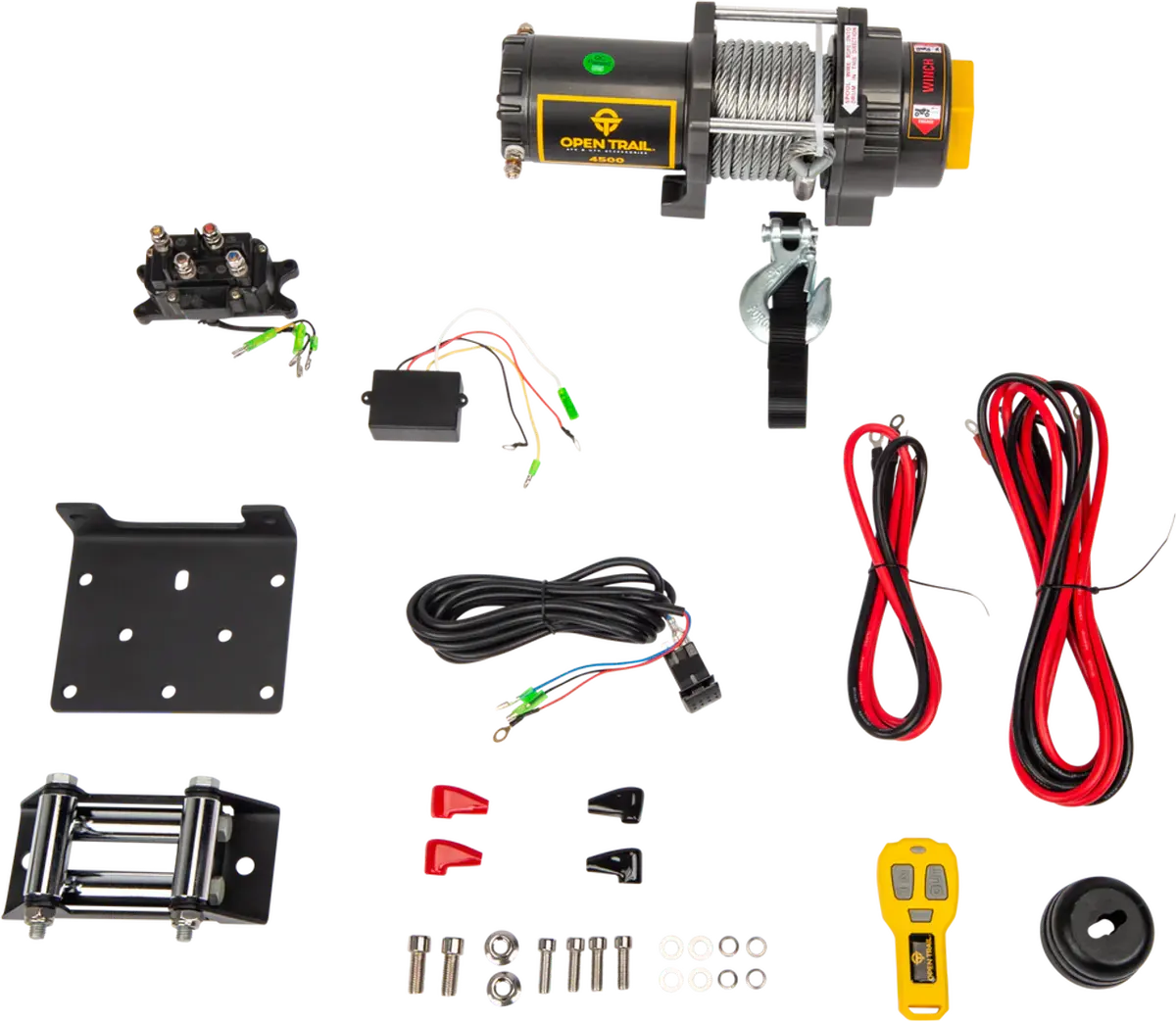 Open Trail 4500Lb Steel Wire Winch 1