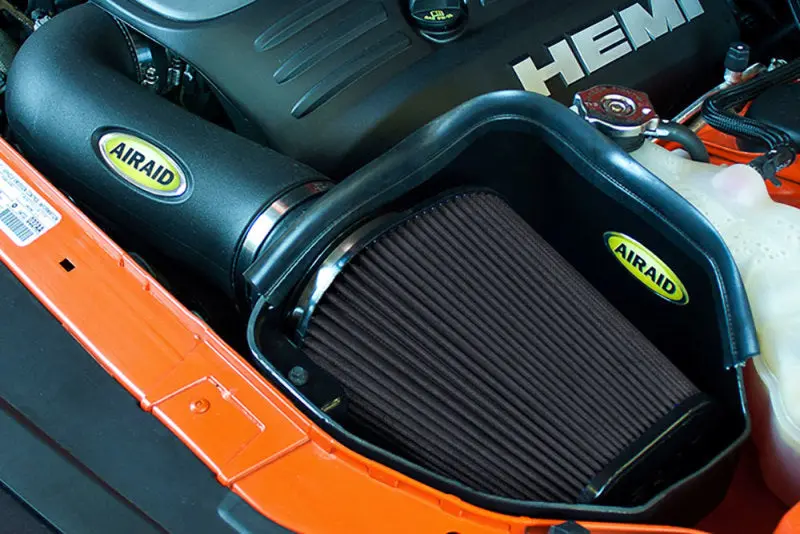 Airaid 11-14 Dodge Charger/Challenger Mxp Intake System W/ Tube (Dry / Black Media) 1