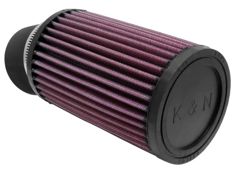 K&N Filter Universal Rubber Filter 2 7/16 Inch 20 Degree Flange 3 3/4 Inch Od 6 Inch Height 1