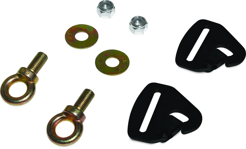 Dragonfire Racing Quick-Release Snap Hook Harness Tab Kits - 2 In. 1