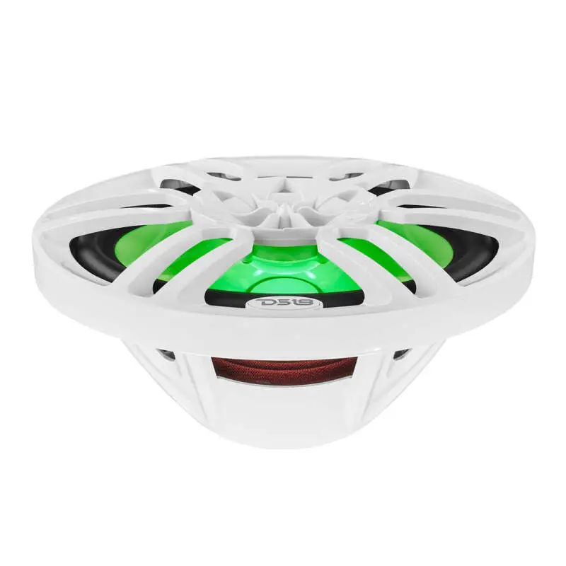 Ds18 Nxl Series Coaxial Marine Speaker W/ Rgb Lights 6X9in 2-Way 125 Watts Rms 4 Ohm White 1