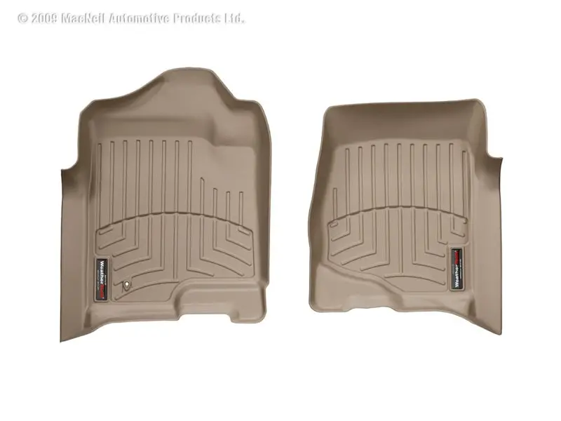 Weathertech 07+ Chevrolet Avalanche Front Floorliner - Tan 1