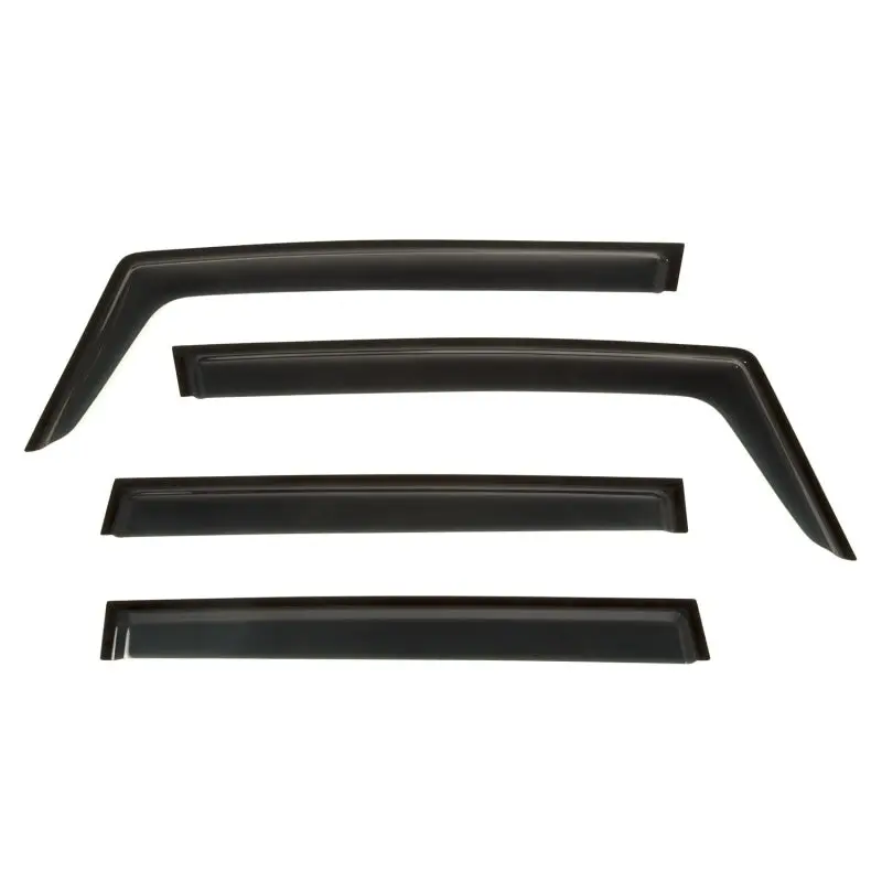 Rugged Ridge Window Visor 4-Pc Set Black 15-18 Renegade Bu 1