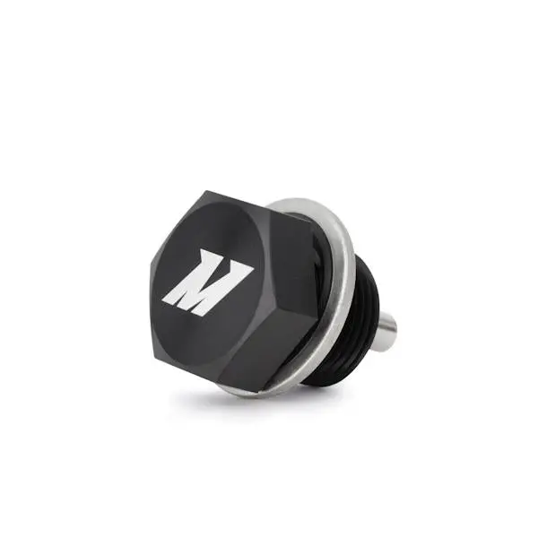 Mishimoto Magnetic Oil Drain Plug M20 X 1.5 Black 1