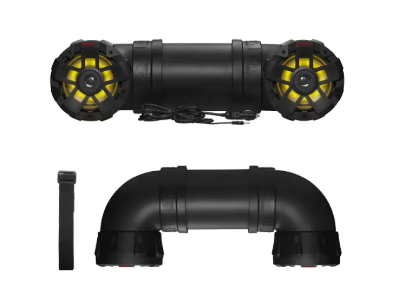 Boss Audio Systems Atv Amplified Bluetooth Sound System / 6.5In Speakers - Rgb Illumination 1