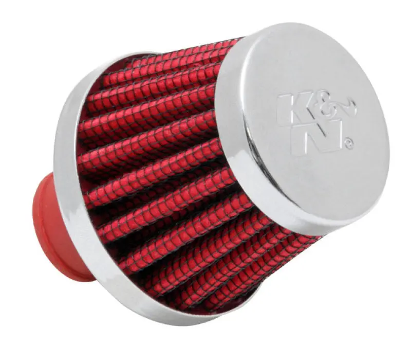 K&N 2In Base Od X .375In Flange Id X 1.75In H Rubber Base Crankcase Vent Filter 1