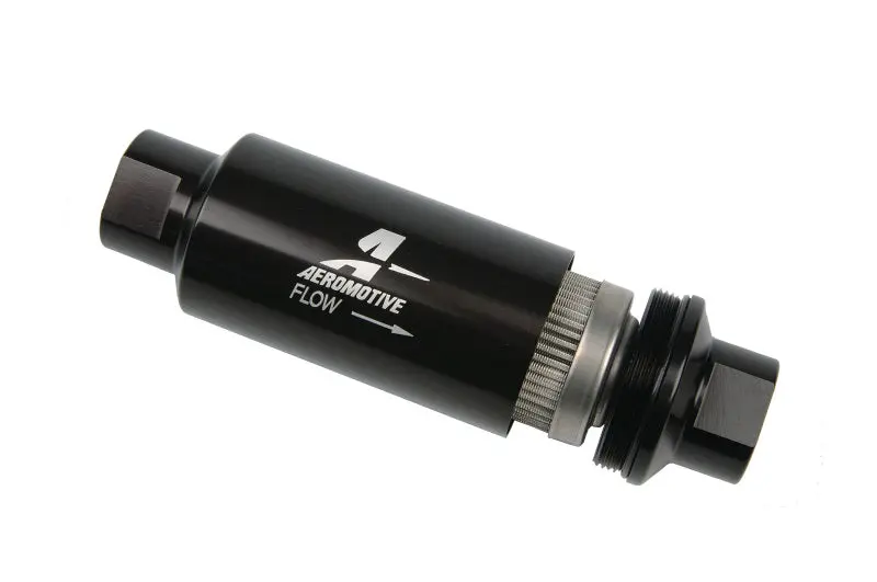 Aeromotive In-Line Filter - An-10 - Black - 100 Micron 1