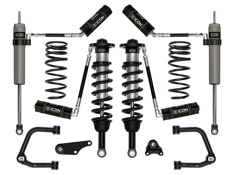 Icon 2024+ Toyota Tacoma Stage 4 Suspension System Tubular W/ Triple Rate Spring 1