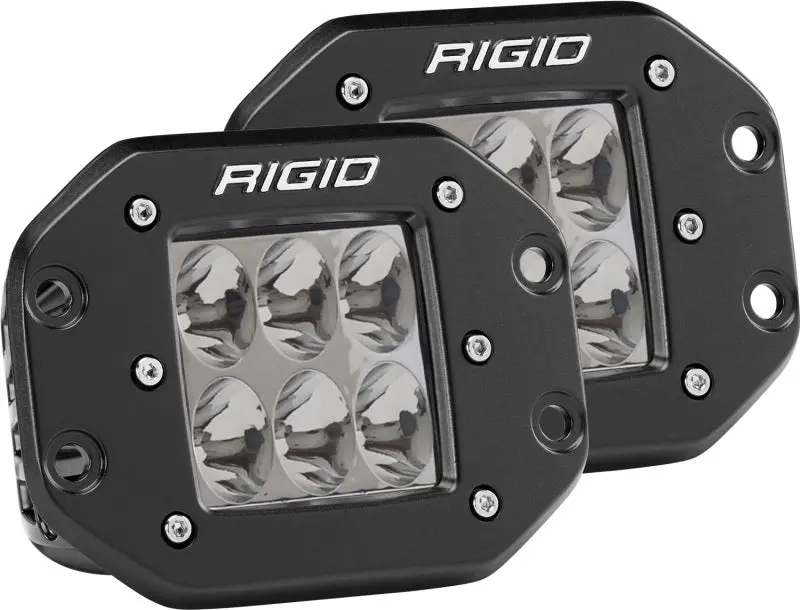 Rigid Industries D2 - Flush Mount - Driving Pair 1