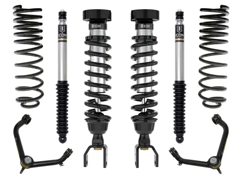 Icon 2019+ Ram 1500 2-3In. Stage 2 Suspension System W/ Tubular Upper Control Arms 1