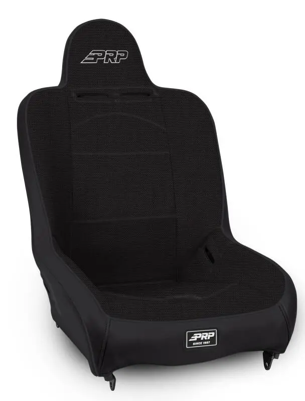 Prp Premier High Back Suspension Seat (Two Neck Slots) - All Black 1