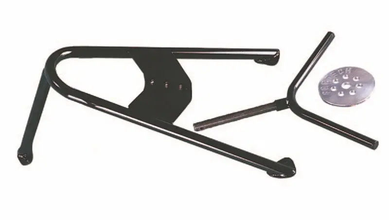 Fabtech Universal Spare Tire Angled Mount - Black 1