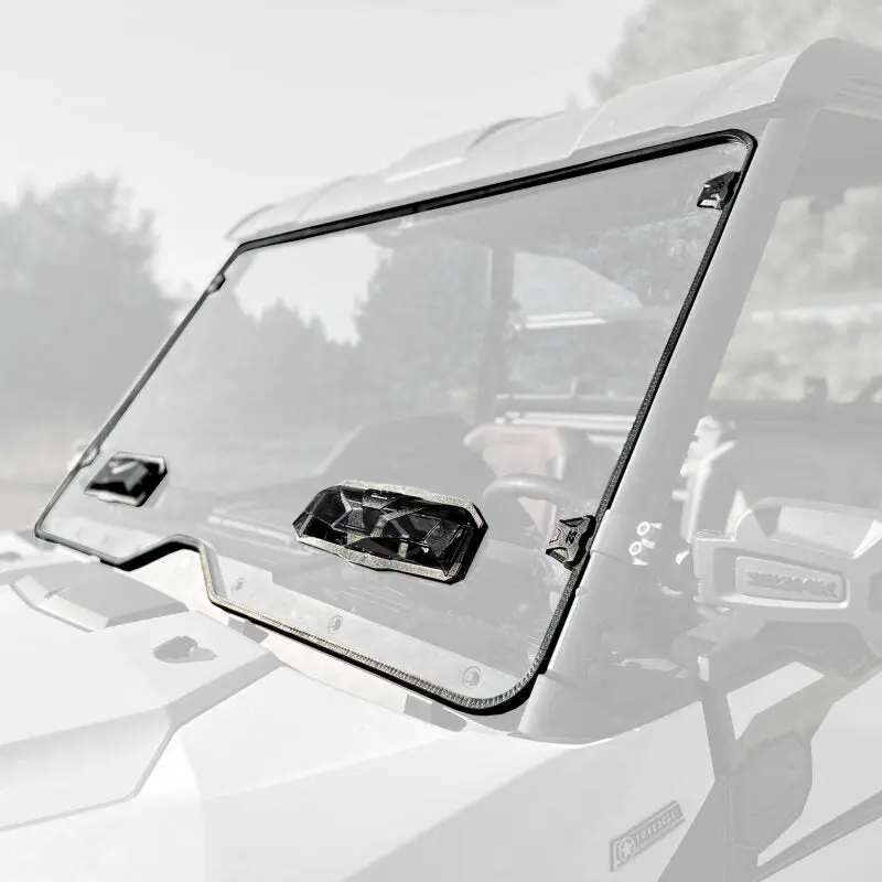 Seizmik 24+Kawasaki Ridge Ranch Tool Less Windshield - Uv 1