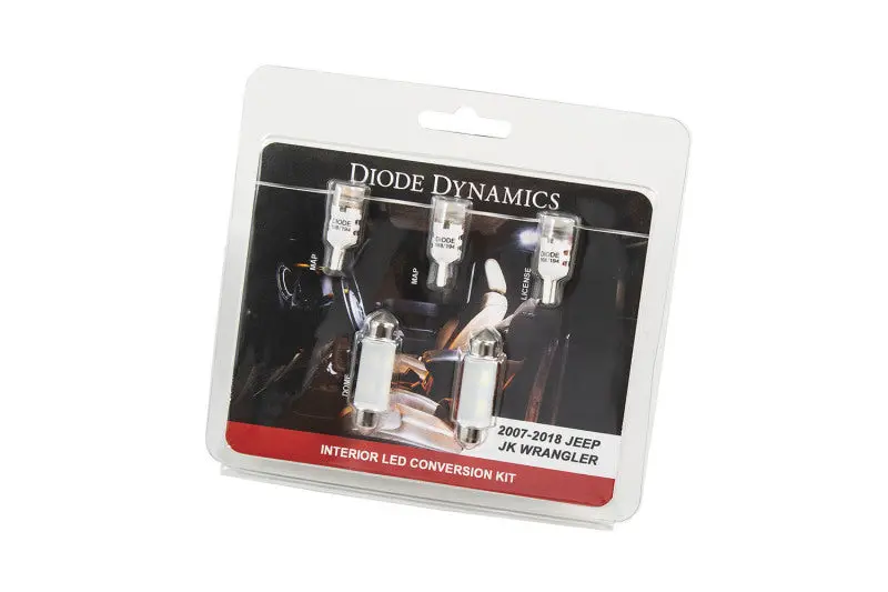 Diode Dynamics Wrangler Jk 4Dr Interior Kit Stage 2 - Cool - White 1