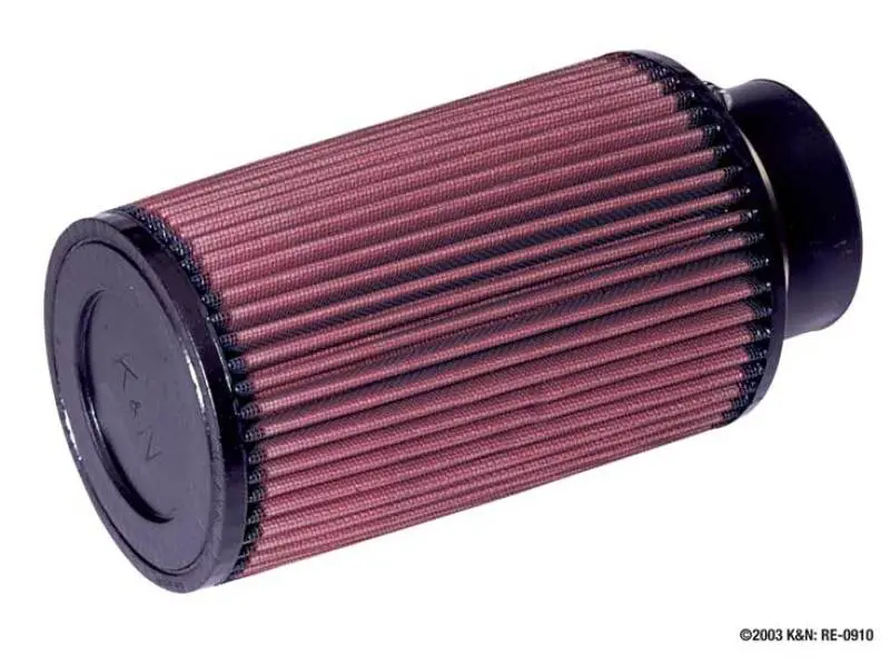 K&N Universal Rubber Filter 3Inch Flg / 5Inch Od-B / 4-5/8Inch Od-T / 8Inch H 1
