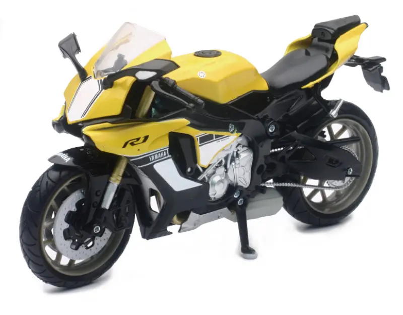 New Ray Toys Yamaha Yzf-R1 Street Bike (Yellow)/ 1:12 1