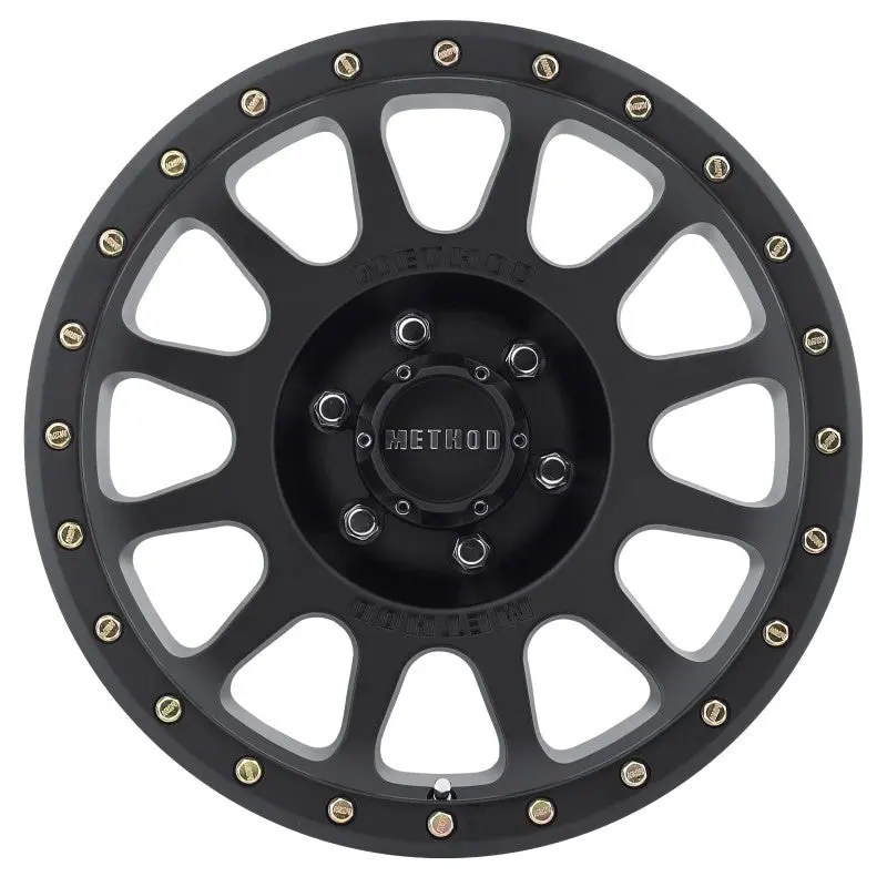 Method Mr305 Nv 18X9 0Mm Offset 6X135 94Mm Cb Method Matte Black Street Loc Wheel 1