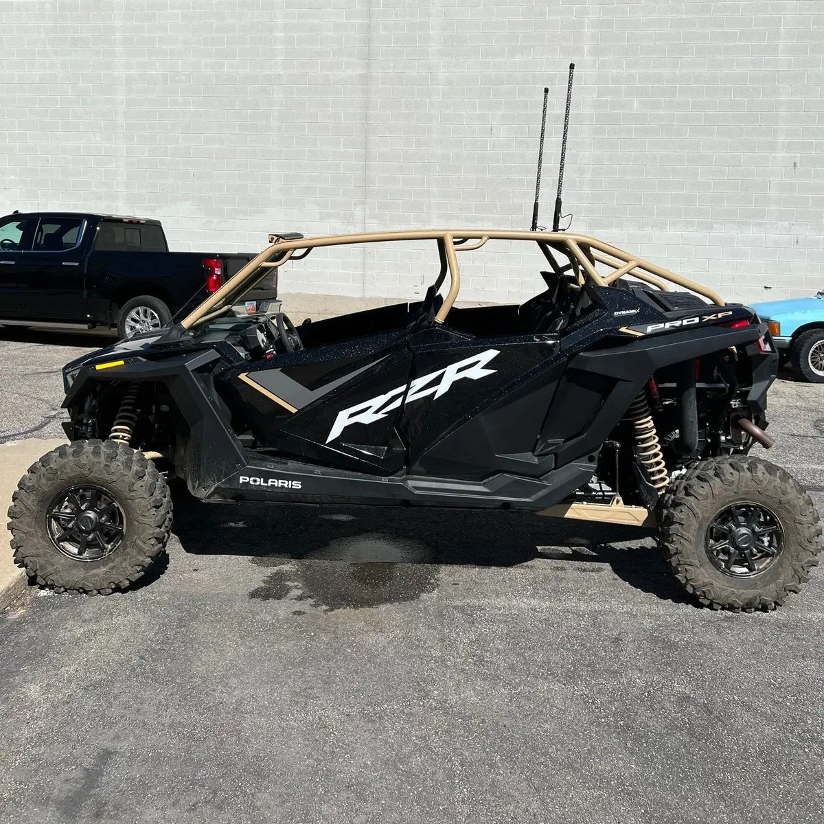 Polaris Rzr Pro Xp 4-Seat Raw Roll Cage 1