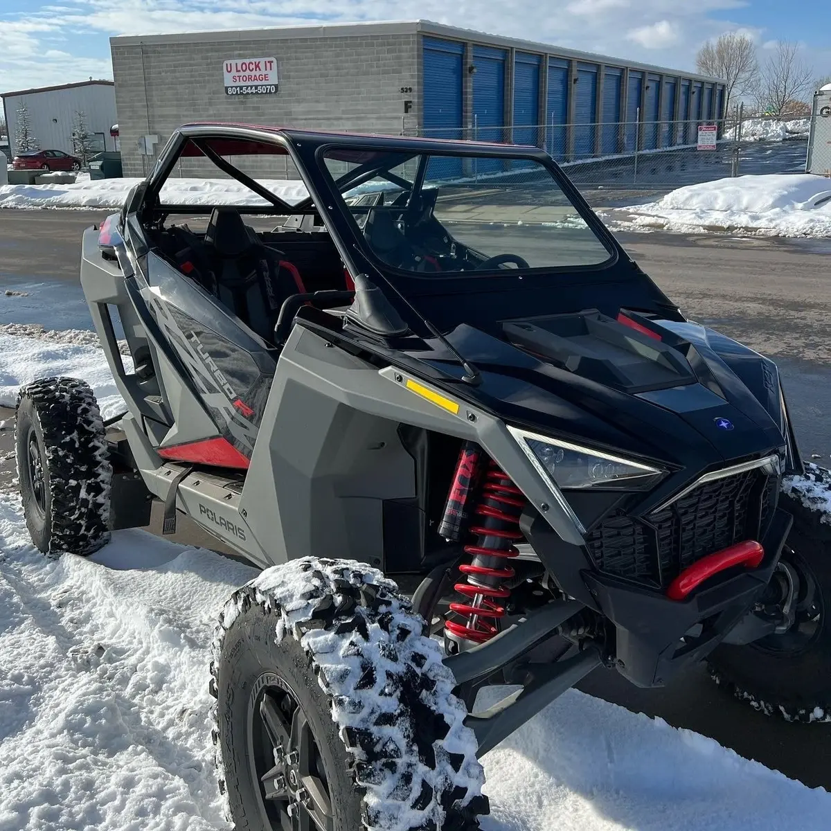 Polaris Rzr Turbo R 2-Seat Raw Roll Cage 1
