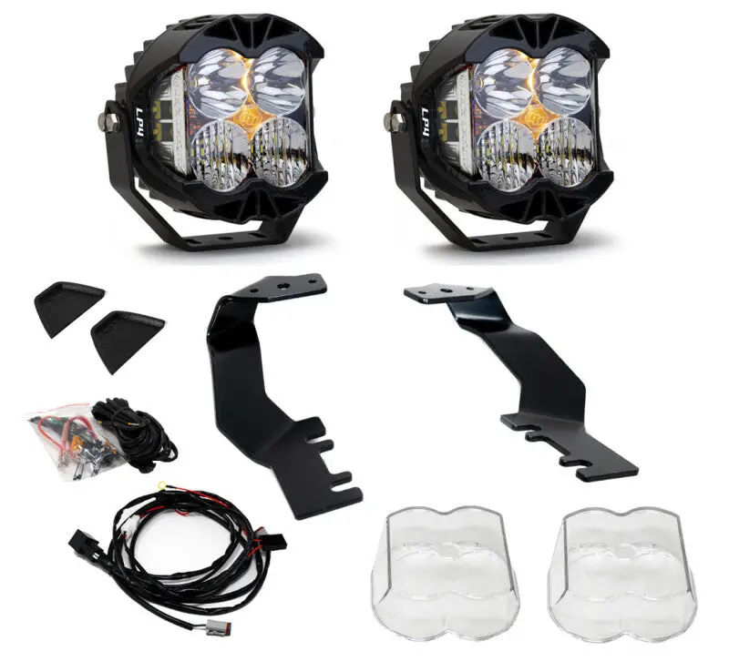 Baja Designs 2022 Toyota Tundra Lp4 A-Pillar Light Mount Kit 1