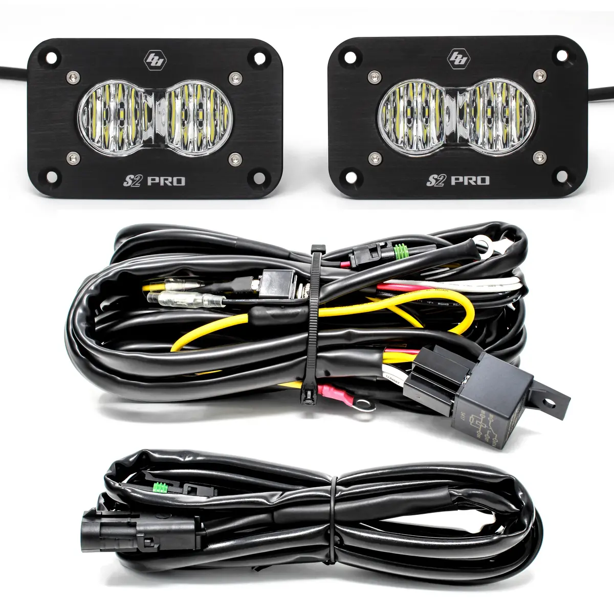 Baja Designs S2 Pro Pair Flush Mount, Led 1