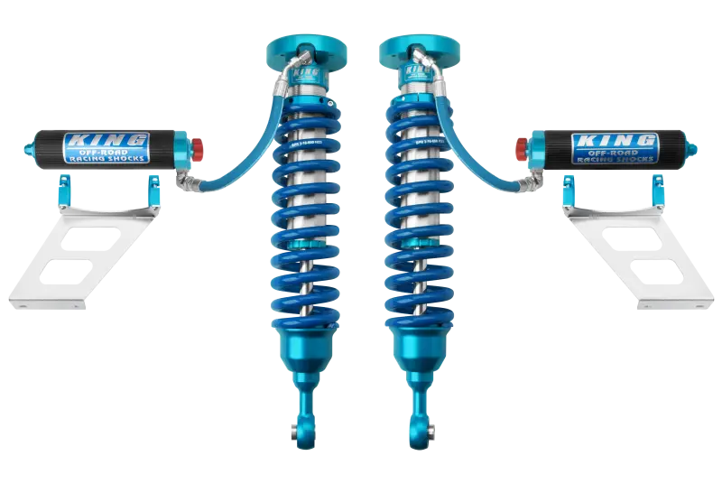 King Shocks 2007+ Toyota Tundra 2.5 Dia Front Coilover W/Remote Reservoir W/Adjuster (Pair) 1
