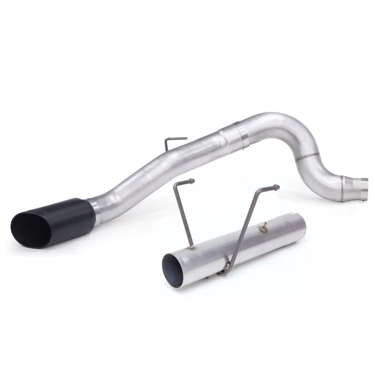 Monster Exhaust 5.0" Single S/S Black Tip 13-19 Ram 6.7L Cclb Banks Power 1