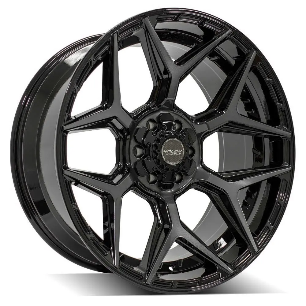 4 Play 4P06 Wheel 22X10 Et -18 Offset / 6-135-6-139-7 Bp / 106.1 Cb / Brushed Black Wheel 1