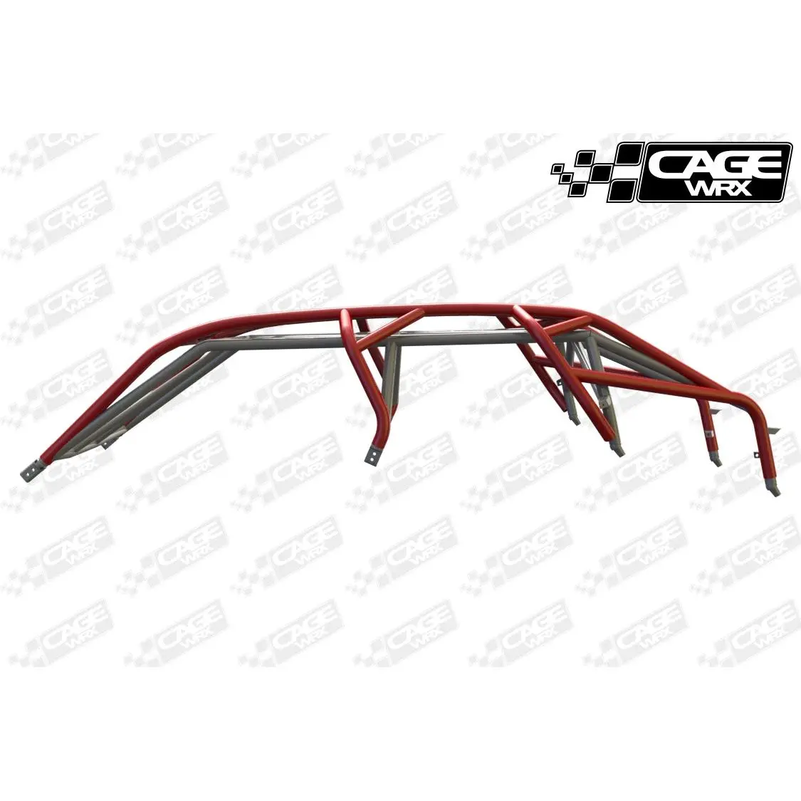 Polaris Rzr Turbo R 4 Raw Assembled Baja Spec Cage With Roof 2