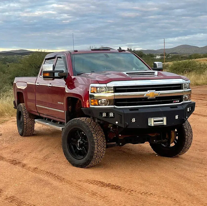 Chassis Unlimited 2015-2019 Chevy Silverado 2500/3500 Octane Front Winch Bumper 3