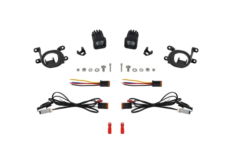 Diode Dynamics 23-24 Toyota Gr Corolla Ssc1 Led Fog Light Kit - White Sae Fog 1