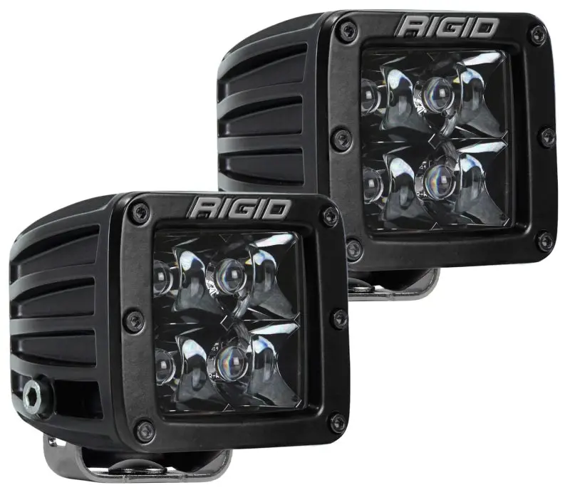 Rigid Industries D-Series Midnight Edition - Spot - Set Of 2 1