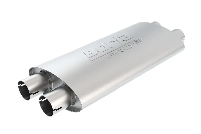 Borla Universal Proxs Muffler - Oval Dual/Dual Inlet/Outlet 2.5In Tubing 19Inx4inx9.5In Case 1