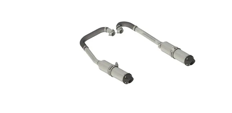 Mbrp 11-14 Polaris Rzr 900 (All Models) Complete Dual Exhaust System Headers-Back 1