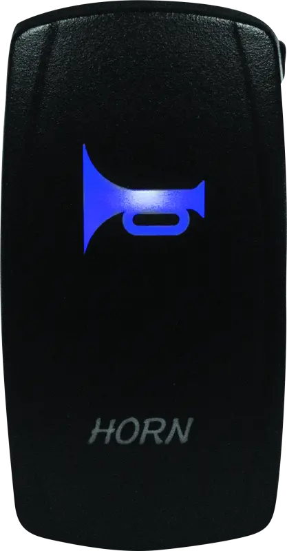 Dragonfire Racing Lighted Switch Horn On/Off Blue 1