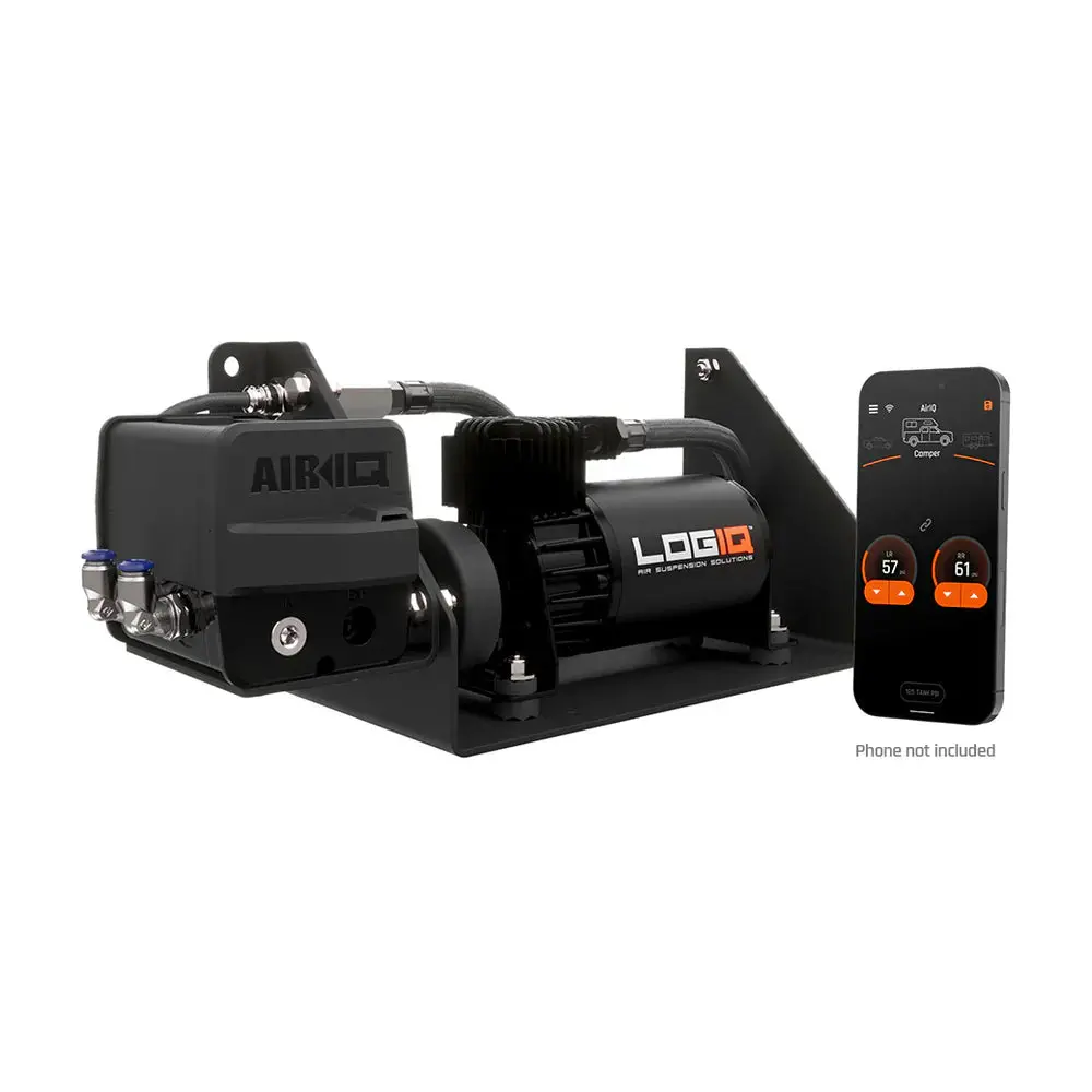 Logiq Airiq Hd2 2-Channel Air Management W/ Heavy Duty Air Compressor 1