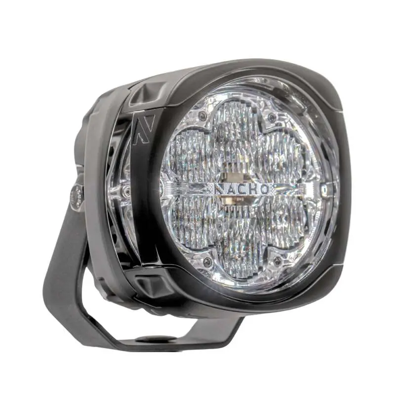 Nacho Lighting Quatro Flood 4In. Offroad Led Light - Pair 1