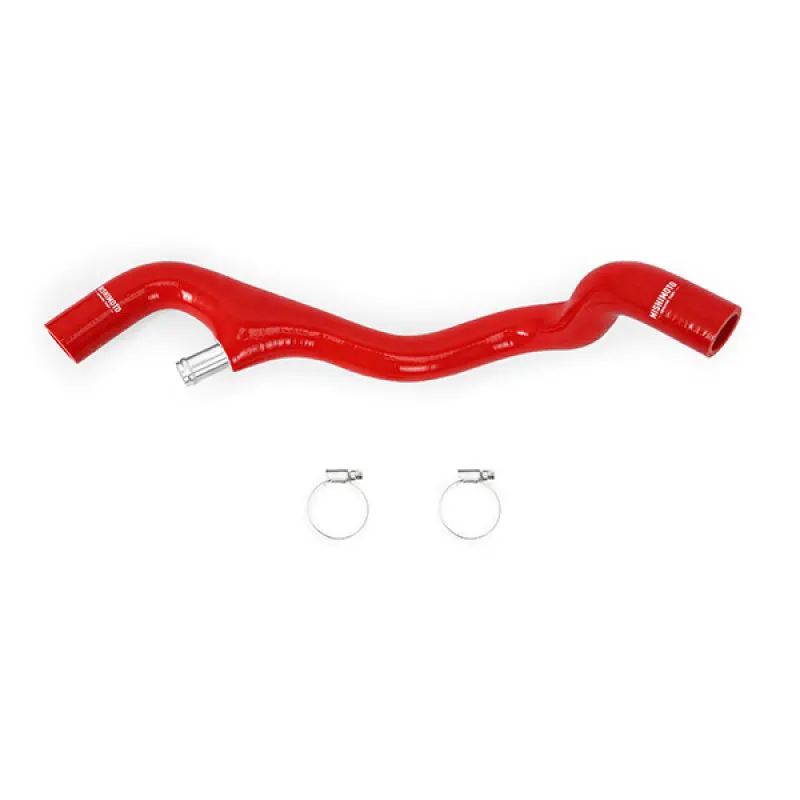 Mishimoto 05-07 Ford F-250/F-350 6.0L Powerstroke Lower Overflow Red Silicone Hose Kit 1