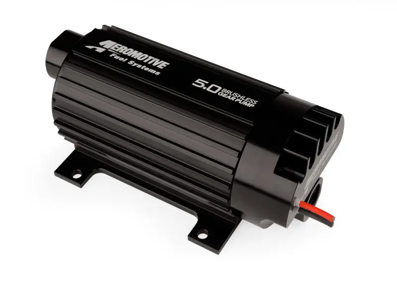 Aeromotive 5.0 Brushless Spur Gear External Fuel Pump - In-Line - 5Gpm 1