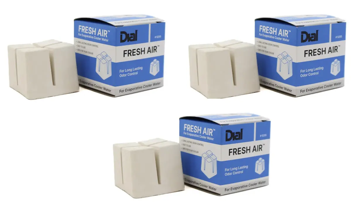 Dial Mfg 5255 Fresh Air Evaporative Swamp Cooler Water Odor Neutralizer - Quantity Of 3 1