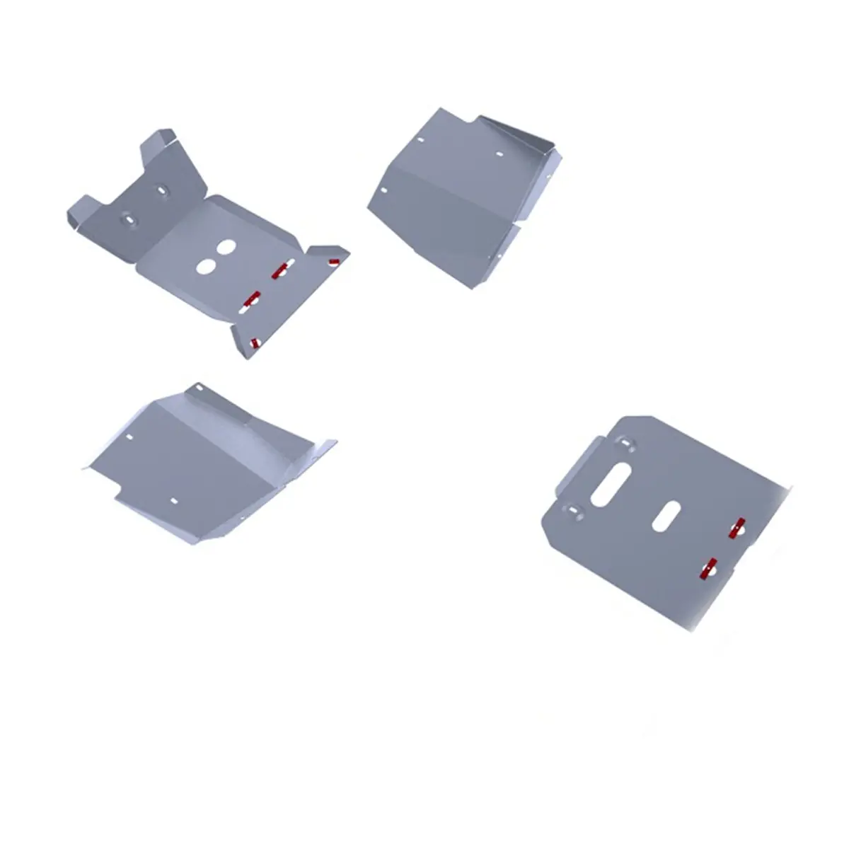 Yamaha Viking Alloy Central Skid Plate 1