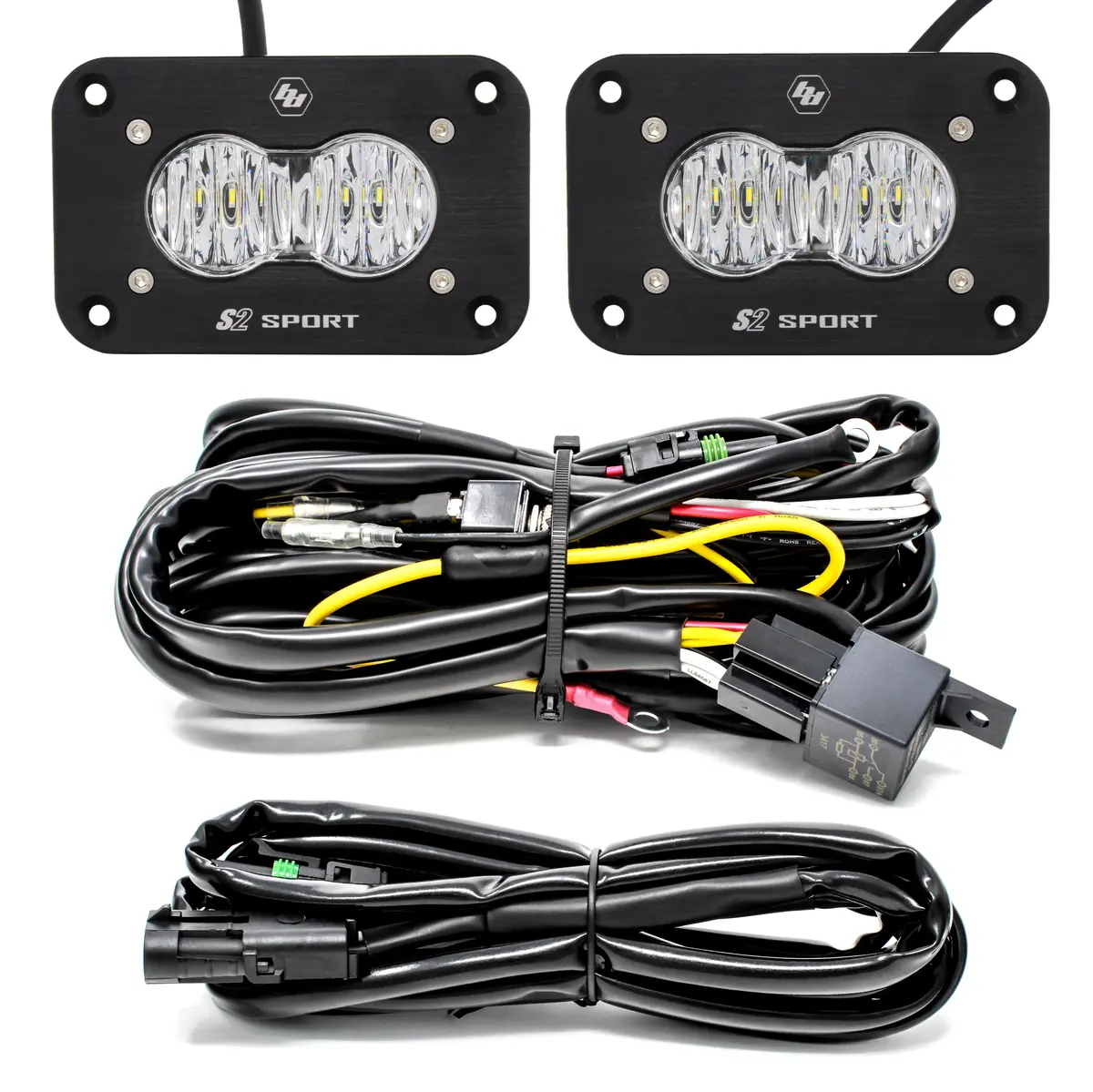 Baja Designs S2 Sport Flush Mount Pair, Led 1
