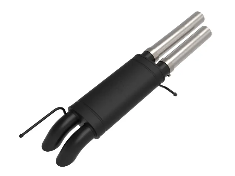 Afe 2021+ Jeep Wrangler Jl (392 V8-6.4L) Rock Basher 3In. 304 Stainless Steel Cat-Back Exhaust 1
